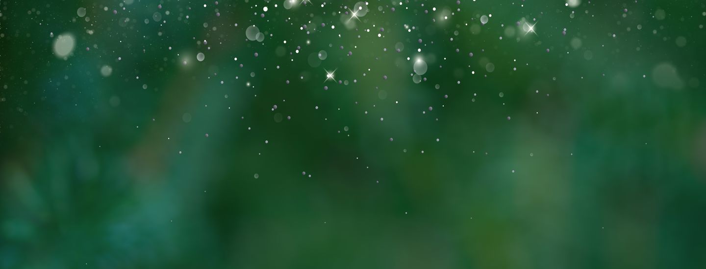 Grön julig bakgrundsbild med glitter