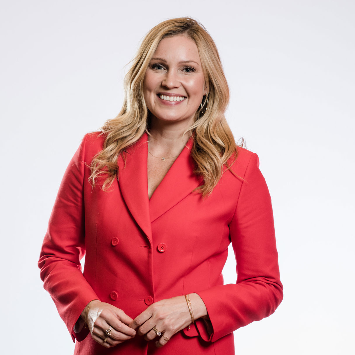 Bild i studio på Jessica Almenäs