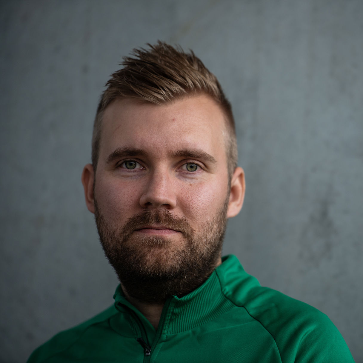 Porträtt på Olle Wiberg