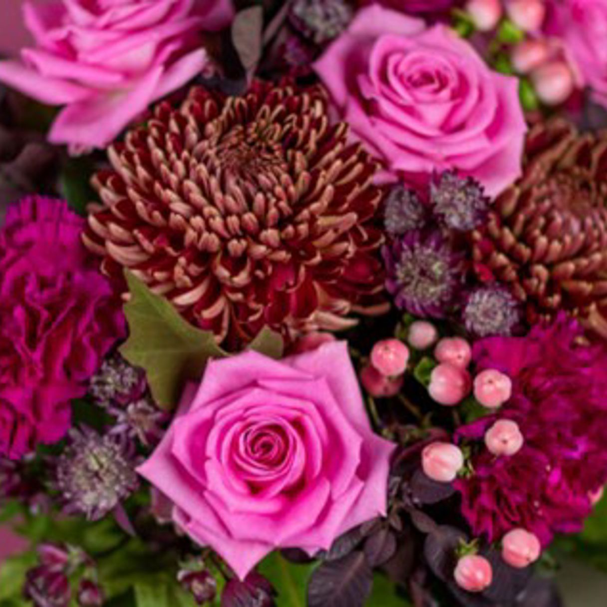 Rosa blombukett