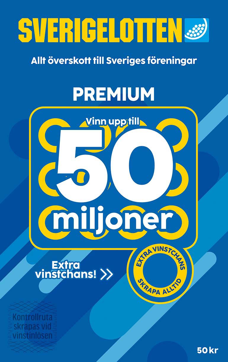 Sverigelotten Premium
