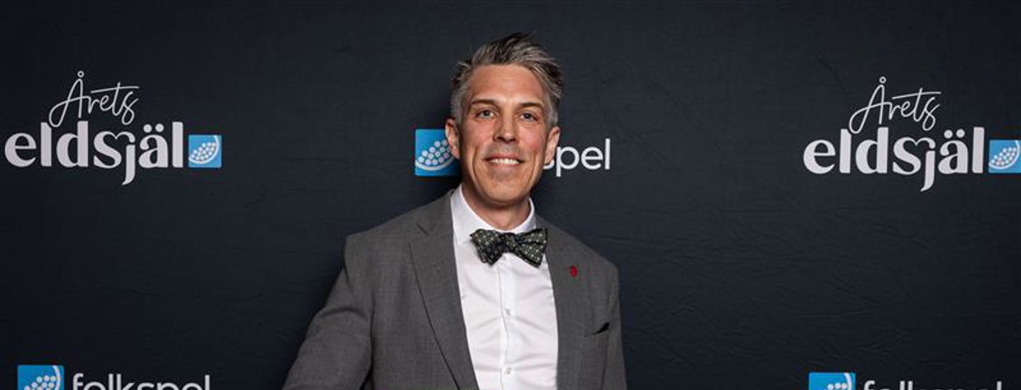 Andreas Wångblad, vinnare Årets Eldsjäl Hälsa 2025.
