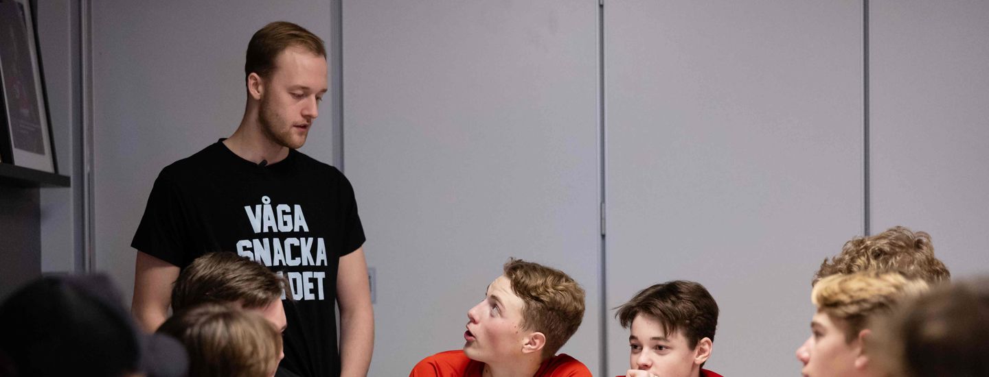 Lagbild från Vänersborgs IF:s fotbollsverksamhet.