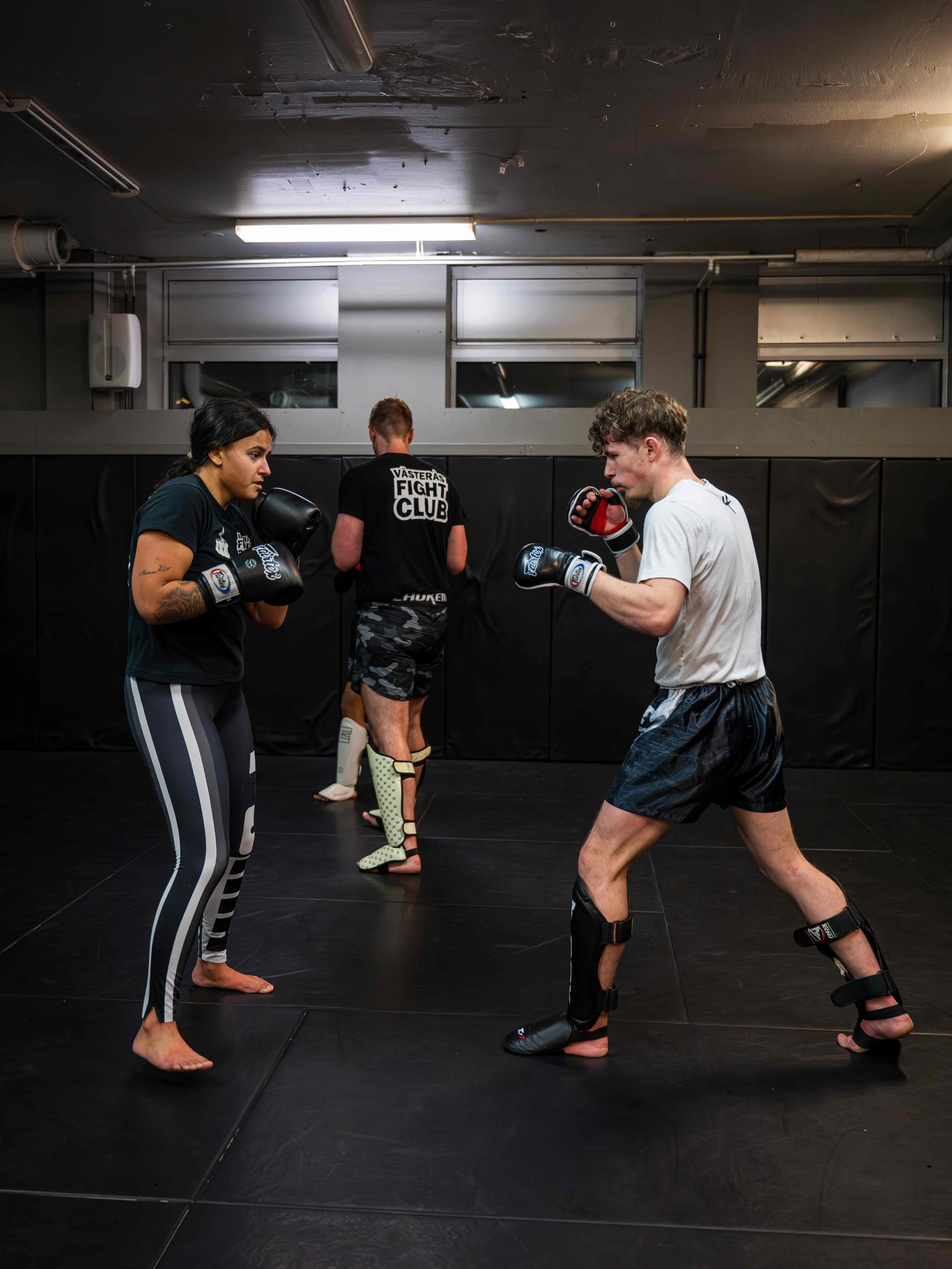 Personer från Västerås idrottsförening i gruppaktivitet.