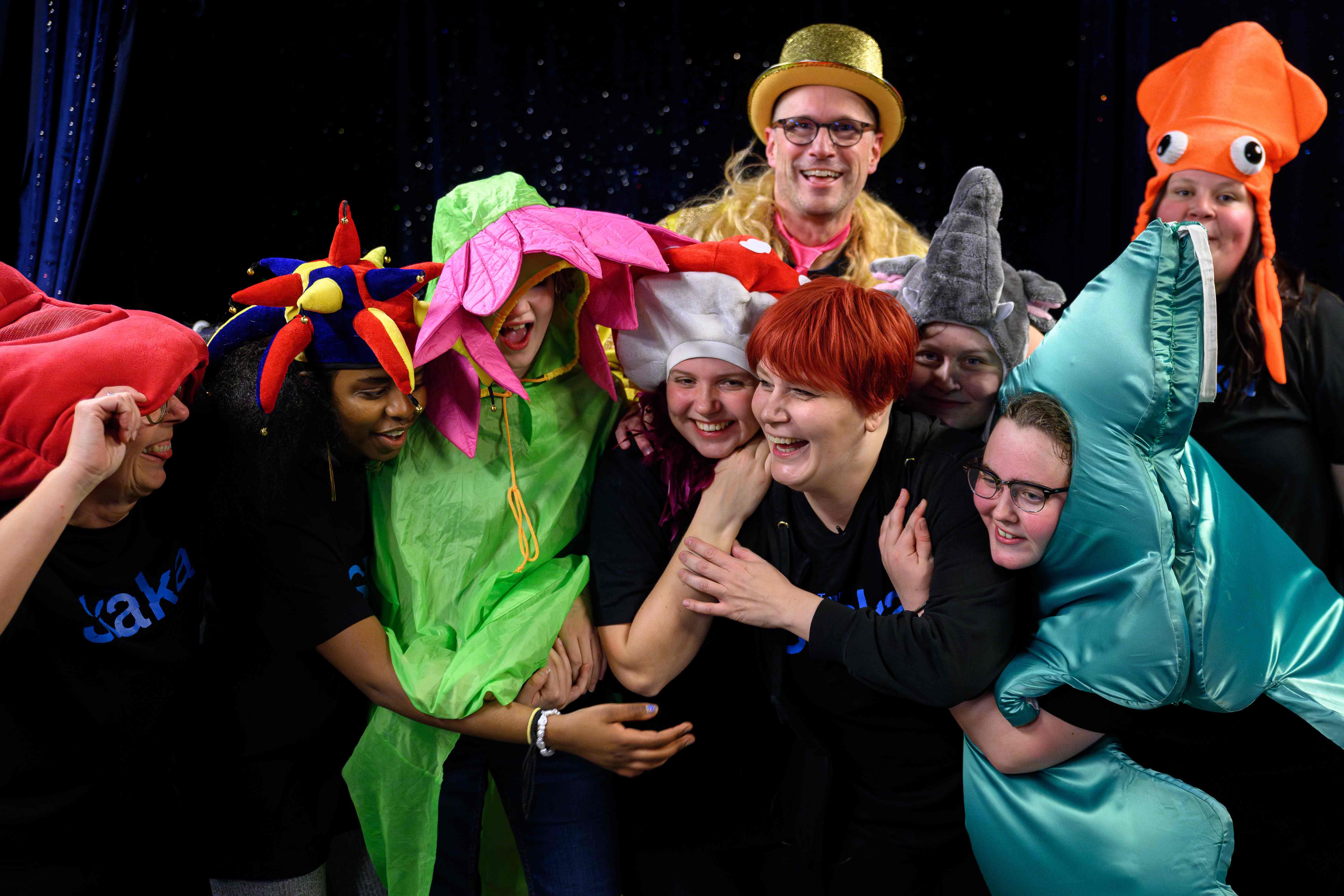 Jenny Wellander Berg deltar i teaterverksamhet.