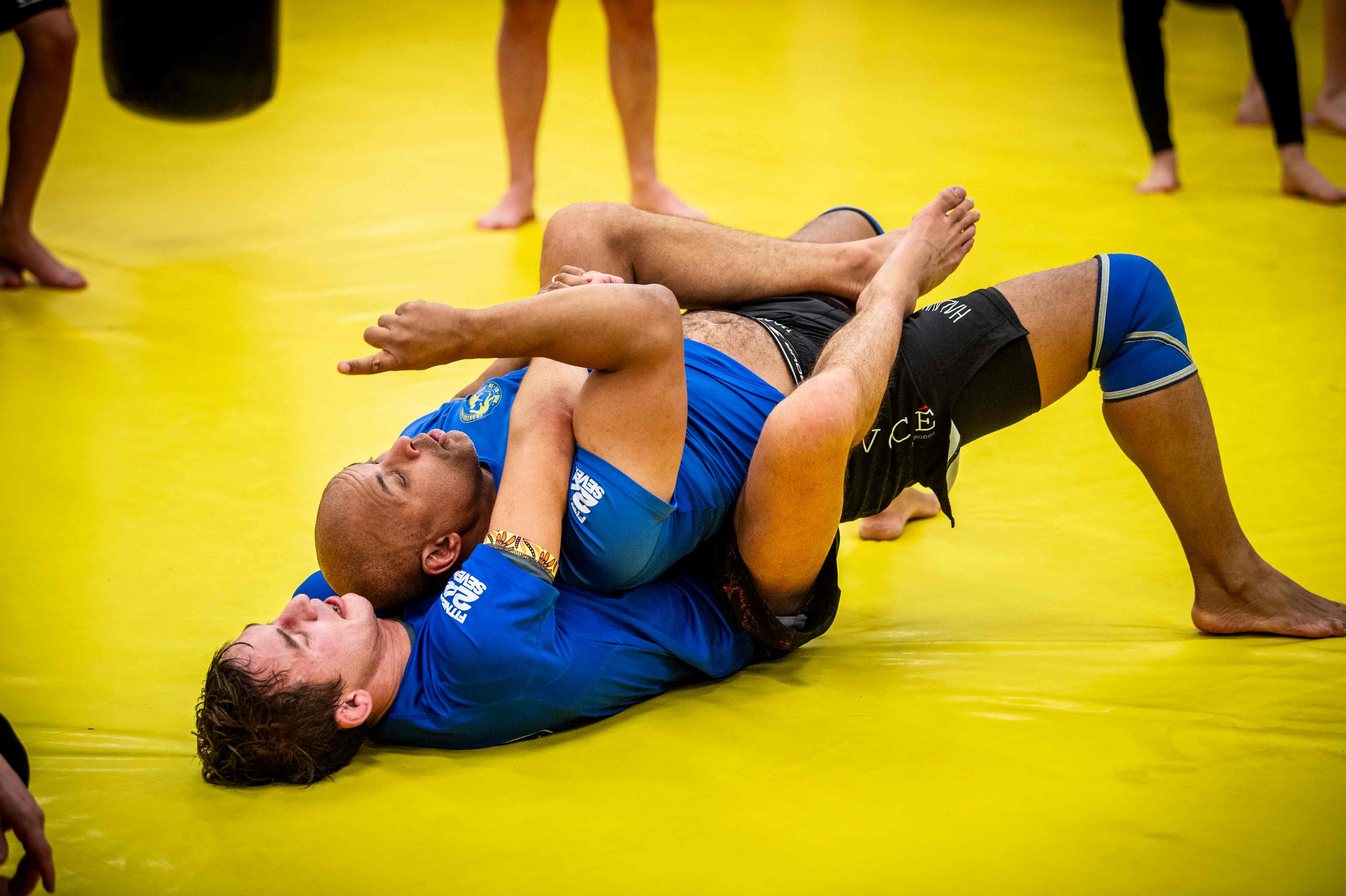 Träningspass med Daniel Lindqvist i ledarroll.