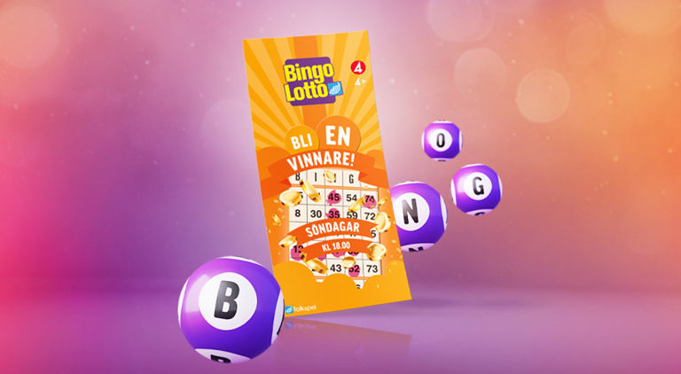 bingolotto och bingobollar.