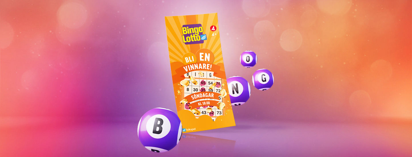 bingolotto och bingobollar.
