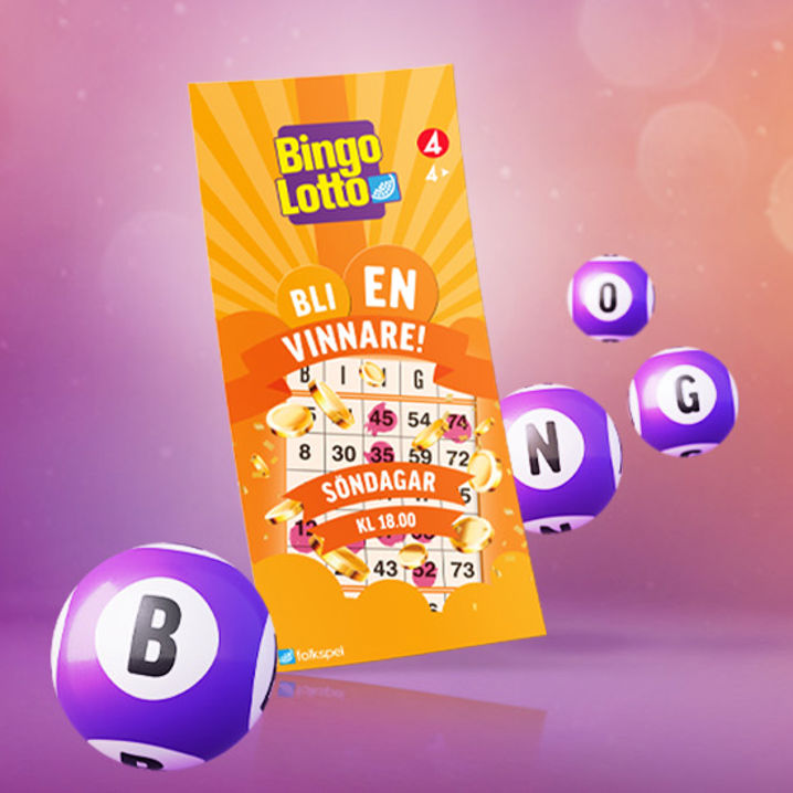 bingolotto och bingobollar.