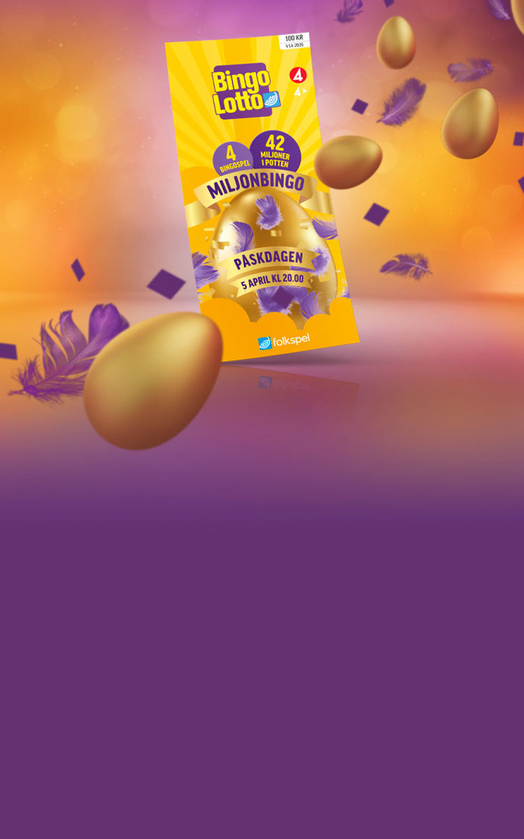 En bingolott med påskmanér