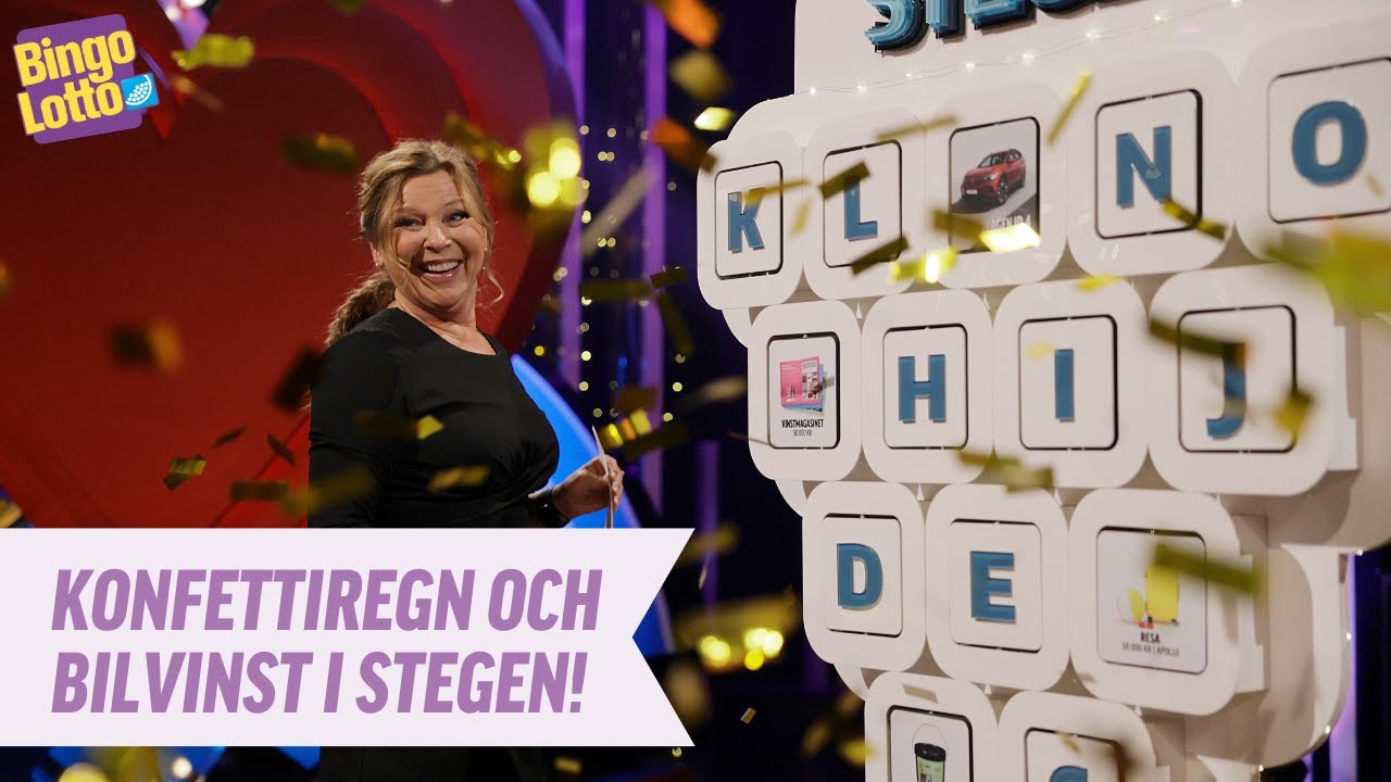Lotta Engberg gläds åt bilvinst på Stegen