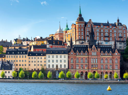 En bild på Stockholm