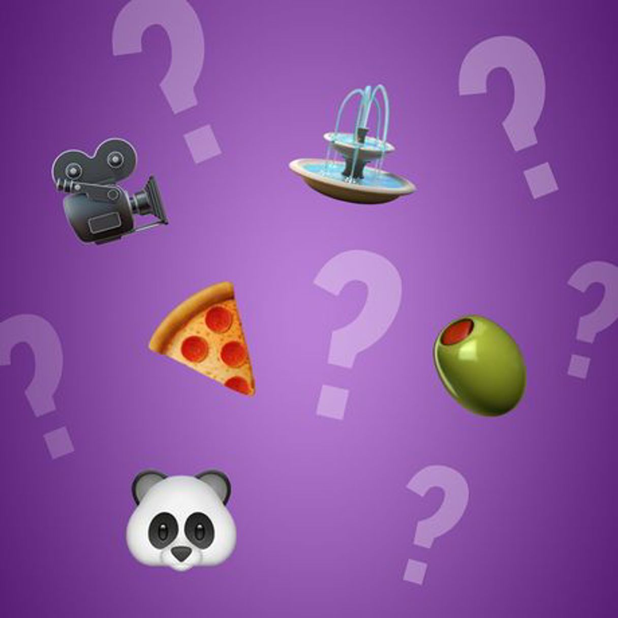 En lila bakgrund med inklippta emojis som rör temat Storstäder